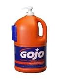 GOJO NATURAL ORANGE pumice hand cleaner, with pump dispenser, 1 gallon GOJO NATURAL ORANGE pumice hand cleaner, with pump dispenser, 1 gallon