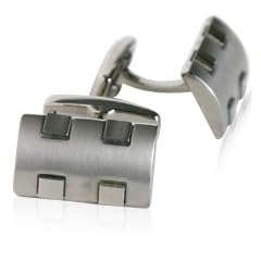 Titan 'Bumps' Manschettenkn�pfe in Pr�sentationsbox