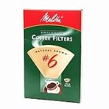 Melitta Natural Brown, Cone Filters #6 40 ea