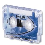 from Philips Philips Mini Cassette Dictation 60 Minutes Total 30 per Side Ref 0007 Pack 10 (LFH007)