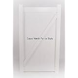 Vinyl Fencing - Privacy- Solid Tongue and Groove - 72 High X 72 Wide Walk Gate Kits by Longevity Vinyl Fence