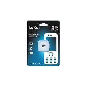 Lexar Mobile 8GB microSDHC Card