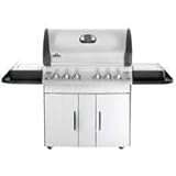 Napoleon M605RSBIPSS-1 Mirage Propane Gas Grill with Infrared Rear and Side Burner