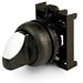 Eaton M22-WKV Selector Switch, 2 Positions, Lever Actuator Style, On-Off Action, Silver Bezel Color, 90 Degree Turning Radius