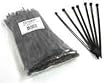 CABLES TO GO : 100pk 7.5in Black Cable Ties