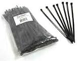 CABLES TO GO : 100pk 7.5in Black Cable Ties