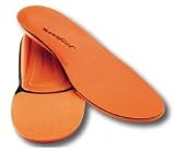 Superfeet Mens Premium Running Insole, Orange, E