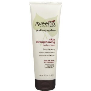 Aveeno Positively Ageless Skin Strengthening Body Cream, 7.3 oz. (Pack of 3)