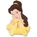 Jolees Disney Princess Portrait Stickers, Belle