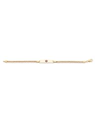 14k Yellow Gold 8in Medical Jewelry Bracelet. Gold Wt- 4.9g.