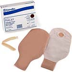 Convatec 2 Piece Sur-Fit Natura Ostomy Drain Pouch 2 3/4" Flange Opaque - Box of 10 - Model 401936