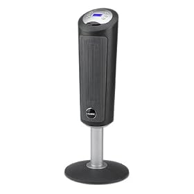 Lasko 5365 30-Inch Digital Space-Saving Ceramic Pedestal Heater with Remote Control