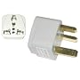 International Travel Grounded Adapter Plug - USA & European to UK