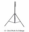 RPS 12' Heavy Duty Light Stand Heavy Duty 4-Section Light Stand extends to 12 feet tall.