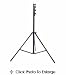 RPS 12' Heavy Duty Light Stand Heavy Duty 4-Section Light Stand extends to 12 feet tall.