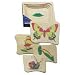 Beleduc Wooden 5-Layer Wooden Puzzle, Butterfly Life-Cycle Puzzle