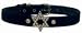 Star of David Velvet Holiday Pet Collar Size 16