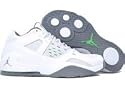 Nike Air Jordan S.U. Trainer White/Grey/Green Bean Team Jordan Basketball Men's Training Shoes.