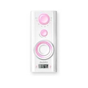 ISing Water Resistant FM Bath and Shower Portable Radio Pink
