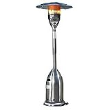 Fire Sense Deluxe LPG Patio Heater- Stainless Steel