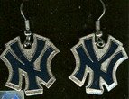 NY Yankees - MLB Team Logo Dangler Earrings