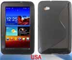Samsung Galaxy Tab 7.0 Plus Case for Tablet Softer Gel Cover BLACK Wrap Skin TPU Protector by TIMARU LLC