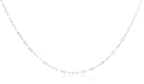 9ct White Gold 20 Trace 18 Chain