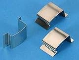 Stainless Steel  G  Glazing Clip x 100 for Greenhouse