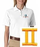 Embroidered Shirt - Women s Polo Shirt with 1 Gemini