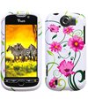Best Price T-mobile myTouch 4G Slide(Doubleshot) Lovely Flowers Cell Phone Snap-on Cover Faceplate / Executive Protector Case