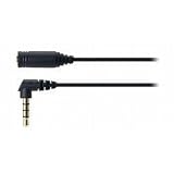 audio-technica スマートフォン用ヘッドホン延長コード 0.5m ブラック AT345iS/0.5 BK