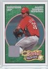 2008 Upper Deck Heroes Jersey Emerald #69 - Edinson Volquez/25