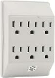 PPP PP-16000TW 6-Outlet Wall Tap (White)