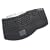 Tru-form Pro Media Contoured Ergo Touchpad Keyboard PS/2 Blk