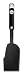 Kitchen & Housewares : KitchenAid Clean Sweep Spatula, Black