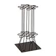 Heavy Duty 17 Cue Stick Metal Floor Rack