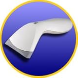 Ms210 contact ccd scanner (3 inch scan width with usb interface cable) - color: black