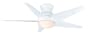 Casablanca C30G11H Isotope Snow White Flush Mount 52" Ceiling Fan with Light & Remote Control