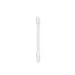 Qosina 10212 White Cotton Dual Ended Spiral Tip Swab, 3" Length (Pack of 25)