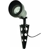 Moonrays 95728 Low Voltage Metal Floodlight with 20-Watt Halogen Bulb
