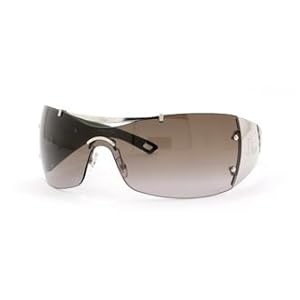 Buy Christian Dior Sunglasses - Diorito 2 Frame: Palladium Horn Lens: Brown Gray Gradient