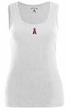 Los Angeles Angels Womens Fan Tank Top (White) - Small