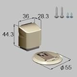 リクシル リビング建材用部品 ドア ドア用ドアストッパー床取付用 シャインニッケル MZDZSD062 fnmz395の代替商品 LIXIL トステム メンテナンス