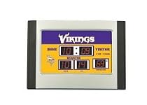 Minnesota Vikings 6.5"x9" Scoreboard Desk Clock