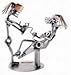 KUNST-METALLFIGUR: Hebamme