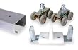 Battalion 1RBK8 Door Hanger Kit, Zinc, 16 Wheels