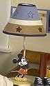 Crown Crafts Retro Mickey Lamp & Shade