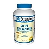 Life Extension Super Zeaxanthin with Lutein Meso-Zeaxanthin and C3G