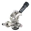 Beer Tap, American Sankey Coupler, All Metal Body, Black Handle