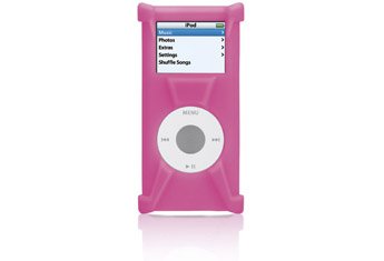 AccurianTM Translucent X Skin for Ipod Nano (Pink)